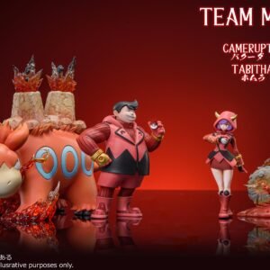 [PREORDER] 1/20 Scale World Figure [PC HOUSE] - Courtney & Tabitha & Magcargo & Camerupt