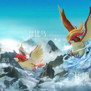 [PREORDER CLOSED] 1/20 Scale World Figure [PALLET TOWN] - Pidgey & Pidgeotto & Pidgeot