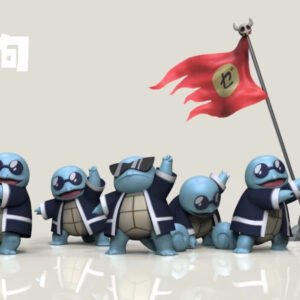 [PREORDER CLOSED] 1/20 Scale World Figure [OD & PIKA] - Squirtle Army