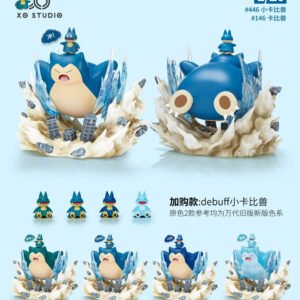 [IN STOCK] 1/20 Scale World Figure [XO] - Snorlax & Munchlax