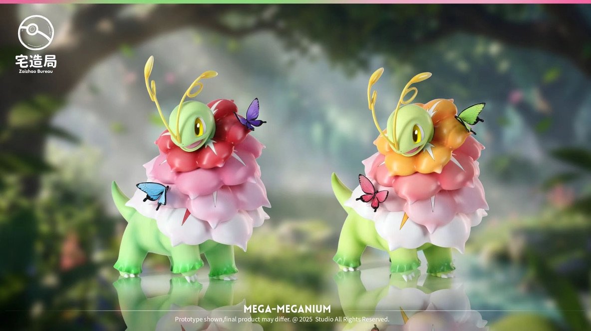 PREORDER] 1/20 Scale World Figure [ZHAIZAO] - Mega Meganium - POKÉ