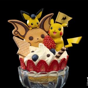 [PREORDER CLOSED] Mini Statue [KING FINGER] - Pikachu & Pichu Dessert