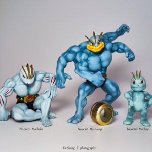 [IN STOCK] 1/20 Scale World Figure [PALLET TOWN] - Machop & Machoke & Machamp