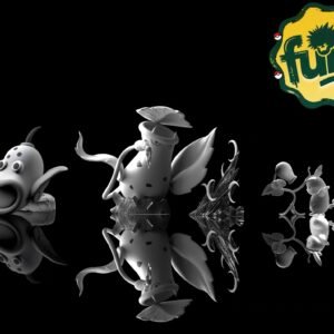 [PREORDER] 1/20 Scale World Figure [FUNK] - Bellsprout & Weepinbell & Victreebel