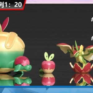 [REMAINING BALANCE] 1/20 Scale World Figure [SXG] - Applin & Flapple & Appletun