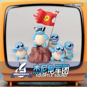 [IN STOCK] 1/20 Scale World Figure [POKEDEX MOMENT] - Squirtle Squad