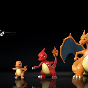 [REMAINING BALANCE] 1/20 Scale World Figure [LIMOUSINE] - Charmander & Charmeleon & Charizard