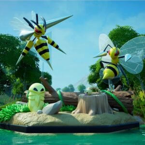 [PREORDER CLOSED] 1/20 Scale World Figure [MEGAZZ] - Weedle & Kakuna & Beedrill