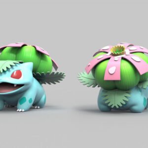 [REMAINING BALANCE] 1/20 Scale World Figure [EC] - Bulbasaur & Charmander & Squirtle