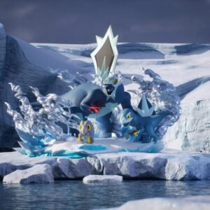 [IN STOCK] 1/20 Scale World Figure [MEGAZZ] - Frigibax & Arctibax & Baxcalibur