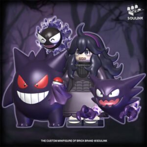 [PREORDER] Pokémon Minifigure [SOULINK] - Helena & Gastly & Haunter & Gengar