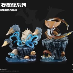[PREORDER] 1/20 Scale World Figure [WONDER] - Kabuto & Kabutops & Omanyte & Omastar