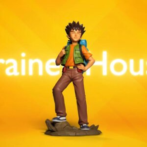[PREORDER] 1/20 Scale World Figure [TRAINER HOUSE] - Brock