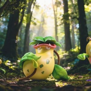 [PREORDER] 1/20 Scale World Figure [PALLET TOWN] - Bellsprout & Weepinbell & Victreebel & Mega Victreebel