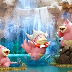 [IN STOCK] 1/20 Scale World Figure [PALLET TOWN] - Slowpoke & Slowbro & Slowking