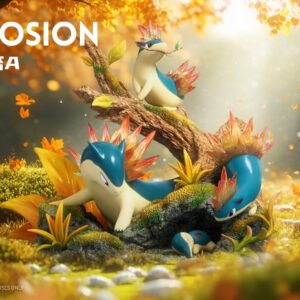 [PREORDER] 1/20 Scale World Figure [SK] - Cyndaquil & Quilava & Typhlosion