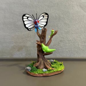 [IN STOCK] 1/20 Scale World Figure [FLF] - Caterpie & Metapod & Butterfree