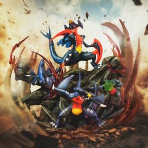 [PREORDER] Statue [WB] - Gible & Gabite & Garchomp & Mega Garchomp