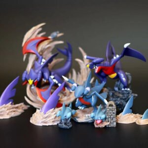 [IN STOCK] 1/20 Scale World Figure [PALLET TOWN] - Gible & Gabite & Garchomp