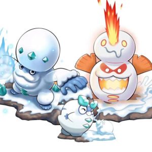 [REMAINING BALANCE] 1/20 Scale World Figure [Golden City] - Galarian Darumaka & Darmanitan