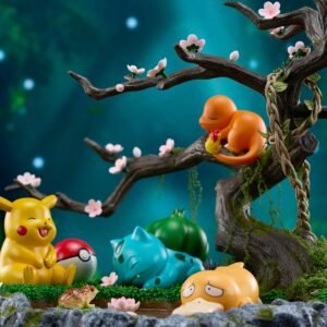 [PREORDER] Statue [LOYELY THE BEAST] - Bulbasaur & Charmander & Pikachu & Psyduck