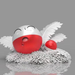 [PREORDER] 1/20 Scale World Figure [KIPI] - Voltorb & Electrode