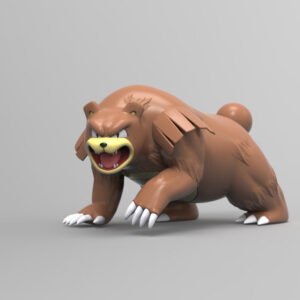 [REMAINING BALANCE] 1/20 Scale World Figure [EC] - Teddiursa & Ursaring