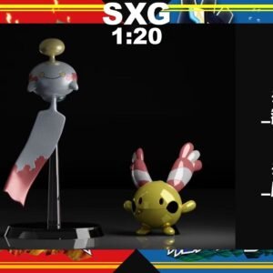 [PREORDER] 1/20 Scale World Figure [SXG] - Chimecho & Chingling