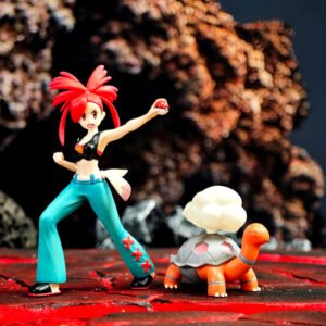 [IN STOCK] 1/20 Scale World Figure [POKEDEX MOMENT] - Flannery & Torkoal