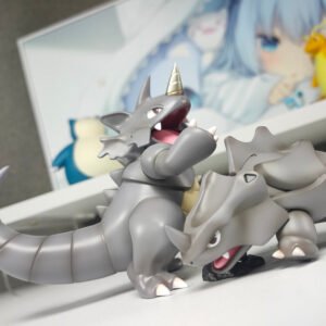 [IN STOCK] 1/20 Scale World Figure [TRAINER HOUSE] - Rhyhorn & Rhydon