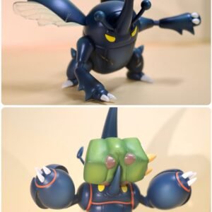 [PREORDER] 1/20 Scale World Figure [PAND] - Heracross & Mega Heracross & Charjabug