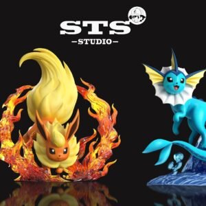 [IN STOCK] 1/20 Scale World Figure [STS] - Eevee & Vaporeon & Jolteon & Flareon
