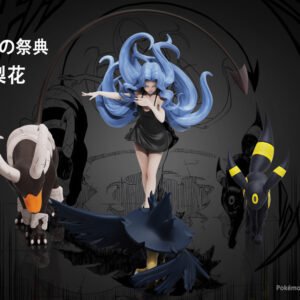 [PREORDER] 1/20 Scale World Figure [JB] - Karen & Umbreon & Murkrow & Houndoom
