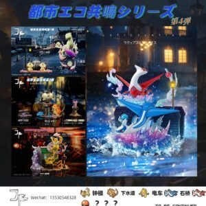 [REMAINING BALANCE] 1/20 Scale World Figure [JP] - Latias & Latios