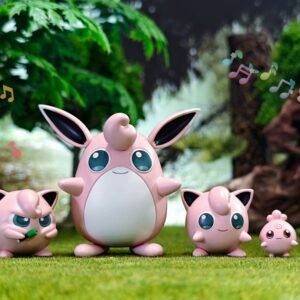 [IN STOCK] 1/20 Scale World Figure [VS] - Jigglypuff & Wigglytuff & Igglybuff