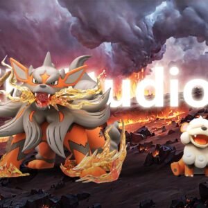 [IN STOCK] 1/20 Scale World Figure [ZR] - Hisuian Growlithe & Arcanine