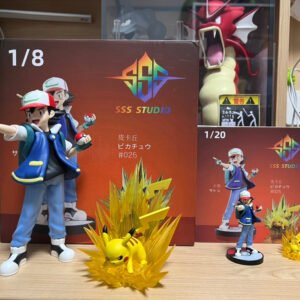 [IN STOCK] 1/20 Scale World Figure [SSS] - Ash Ketchum & Pikachu