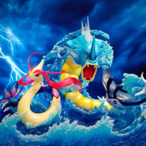 [IN STOCK] 1/20 Scale World Figure [PALLET TOWN] - Magikarp & Gyarados