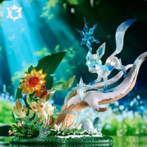 [PREORDER] Statue [RUBY] - Terastal Leafeon & Glaceon