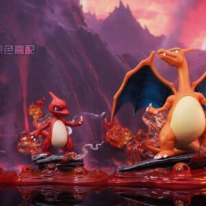 [REMAINING BALANCE] 1/20 Scale World Figure [MD] - Charmander & Charmeleon & Charizard & Mega Charizard Y