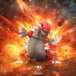 [PREORDER] 1/20 Scale World Figure [WONDER] - Groudon & Kyogre