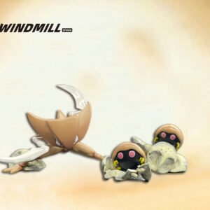 [IN STOCK] 1/20 Scale World Figure [WINDMILL] - Kabuto & Kabutops