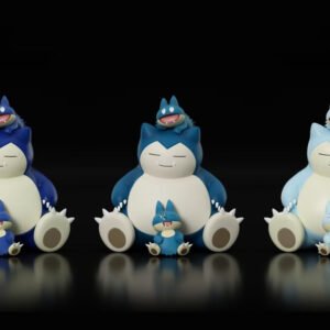 [PREORDER] 1/20 Scale World Figure [TTT] - Snorlax & Munchlax