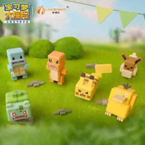 [IN STOCK] QUEST Mini Figure [LANGBOWANG] - Pikachu & Eevee & Charmander & Psyduck & Bulbasaur & Squirtle