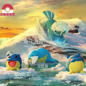 [PREORDER CLOSED] 1/20 Scale World Figure [PALLET TOWN] - Spheal & Sealeo & Walrein