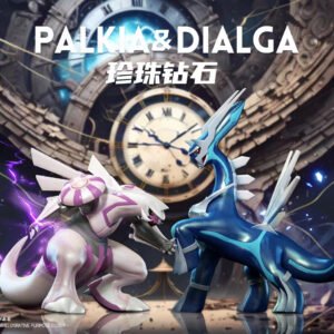 [IN STOCK] 1/20 Scale World Figure [WONDER] - Dialga & Palkia