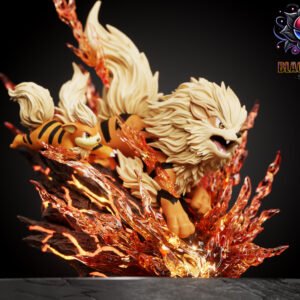 [PREORDER] GK Statue [BLACK ROSE] - Growlithe & Arcanine