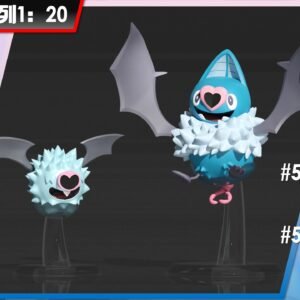 [PREORDER CLOSED] 1/20 Scale World Figure [SXG] - Woobat & Swoobat