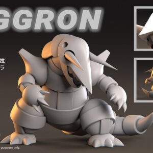 [REMAINING BALANCE] 1/20 Scale World Figure [ASTERISM] - Aggron