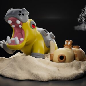 [PREORDER CLOSED] 1/20 Scale World Figure [MINAMO] - Hippopotas & Hippowdon